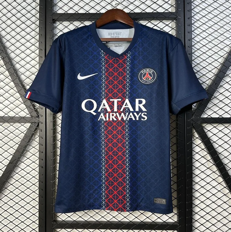 Camiseta Paris Saint-Germain 2025/26 LOCAL MANGA CORTA VERSION FAN